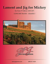 Lament and Jig for Mickey Concert Band sheet music cover